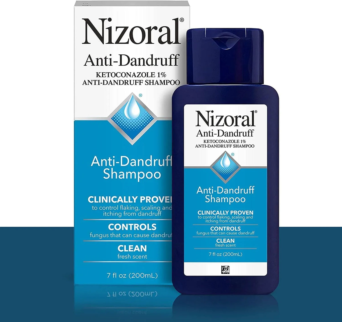 Original Nizoral AntiDandruff Shampoo, 7-Ounce Bottle - 200ml - Buy Online in Pakistan at Cosmia.pk