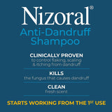 Original Nizoral AntiDandruff Shampoo, 7-Ounce Bottle - 200ml - Buy Online in Pakistan at Cosmia.pk