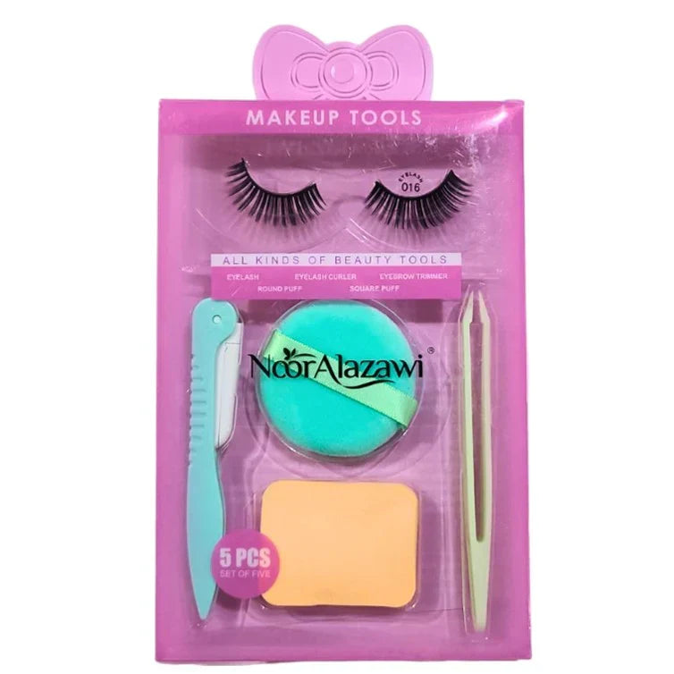 Noor Alazawi Beauty Tools Set - Pack of 5 - Buy Online in Pakistan at Cosmia.pk