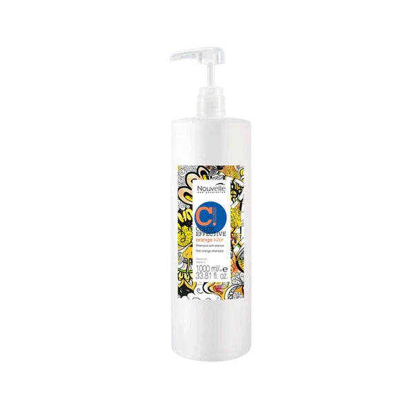 Nouvelle Color Glow Orange Killer Shampoo - 1000ml - Made in Italy - Buy Online in Pakistan at Cosmia.pk