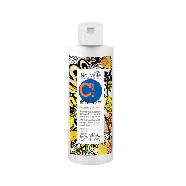 Nouvelle Color Glow Orange Killer Shampoo - 250ml - Made in Italy - Buy Online in Pakistan at Cosmia.pk