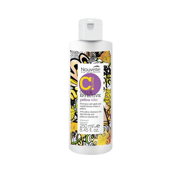Nouvelle Color Glow Yellow Killer Shampoo - 250ml - Made in Italy - Buy Online in Pakistan at Cosmia.pk
