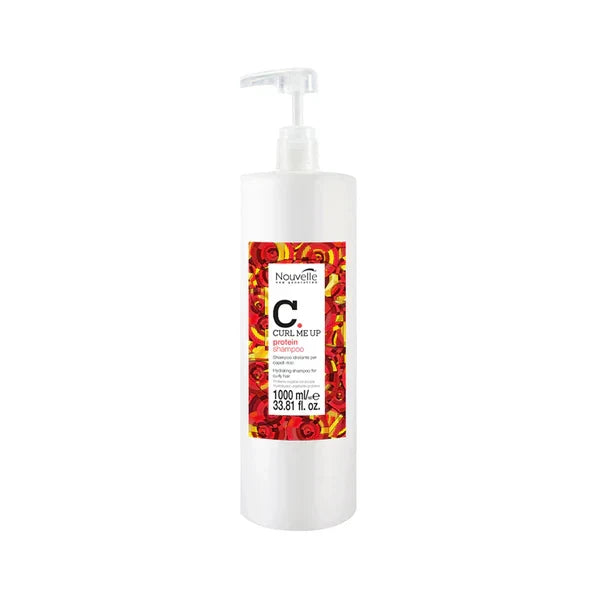 Nouvelle Curl Up Protein Shampoo For Dry Curl Hair - 1000ml - Made - Buy Online in Pakistan at Cosmia.pk