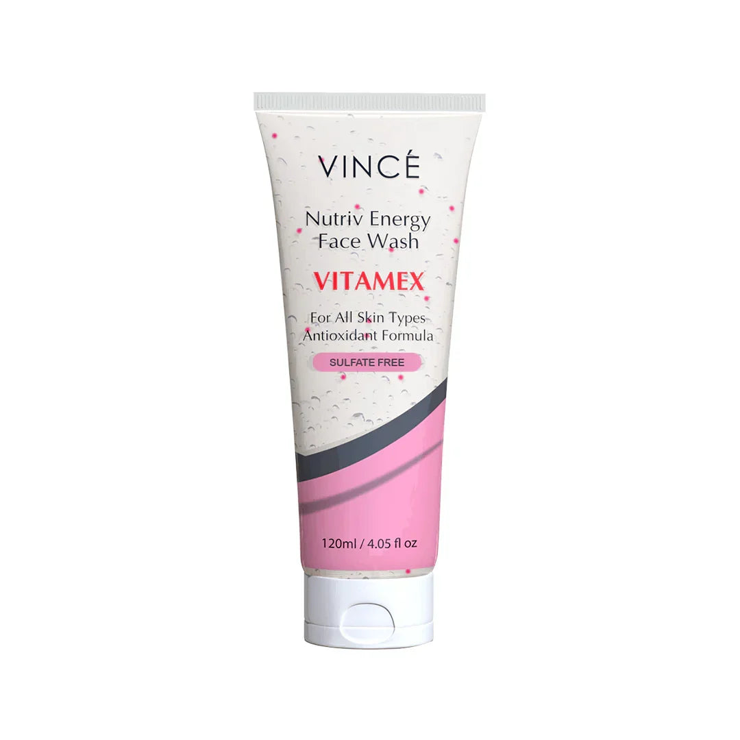 Vince Nutriv Energy Face Wash - 120ml - Buy Online in Pakistan at Cosmia.pk