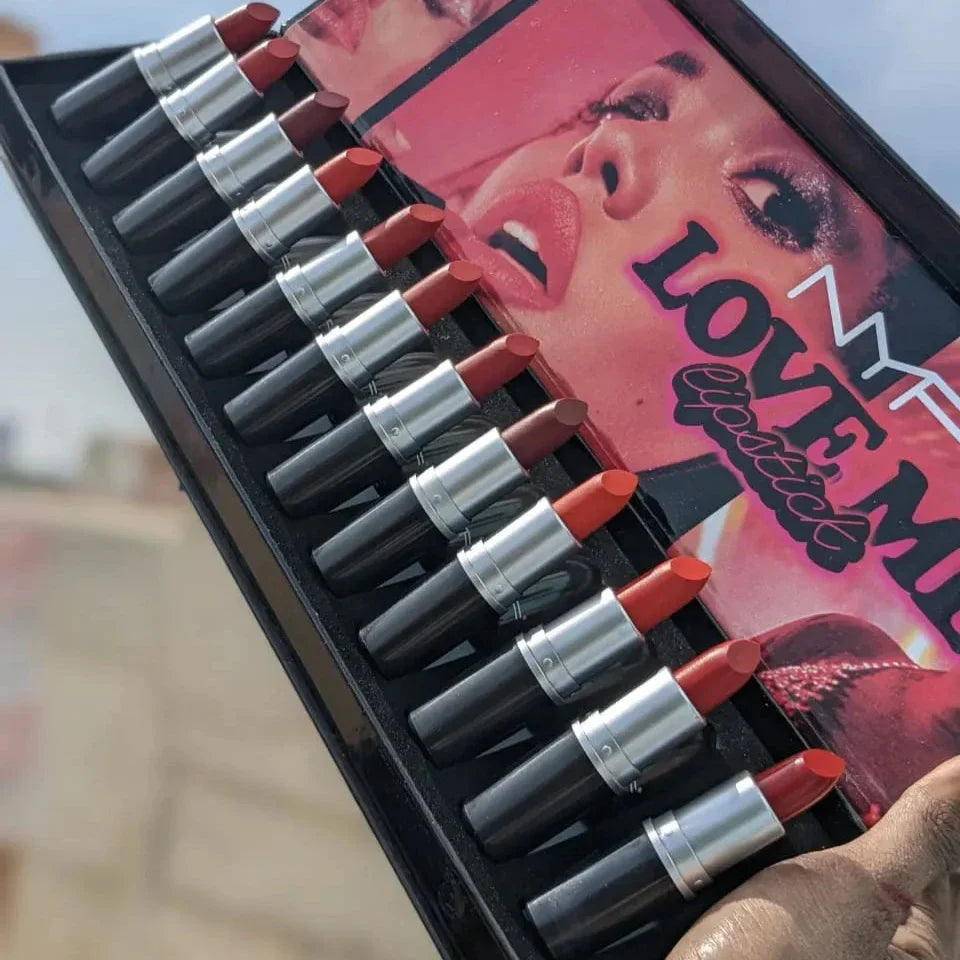 Nyf lipstick 12Pcs pack - Buy Online in Pakistan at Cosmia.pk