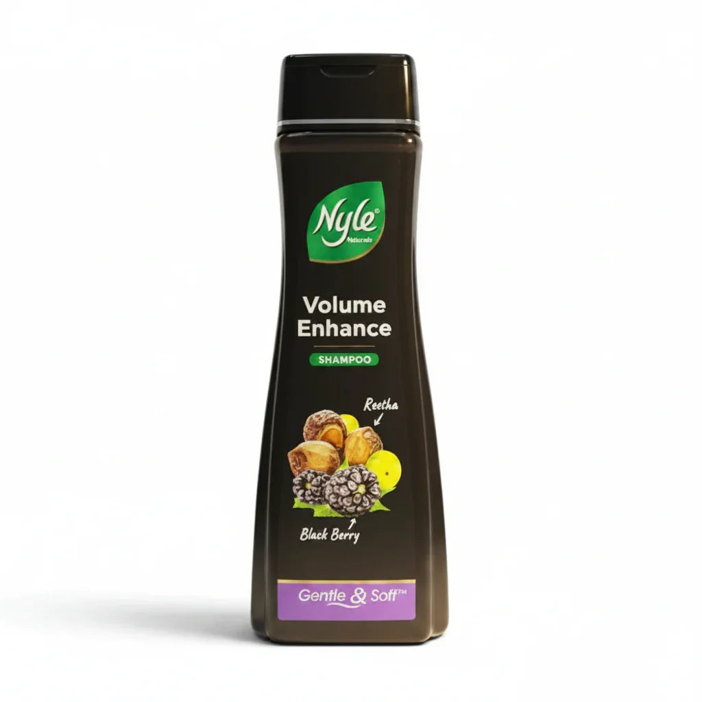 Nyle Gentle & Soft Volume Enhance Reetha & Blackberry Shampoo - 400ml - Buy Online in Pakistan at Cosmia.pk