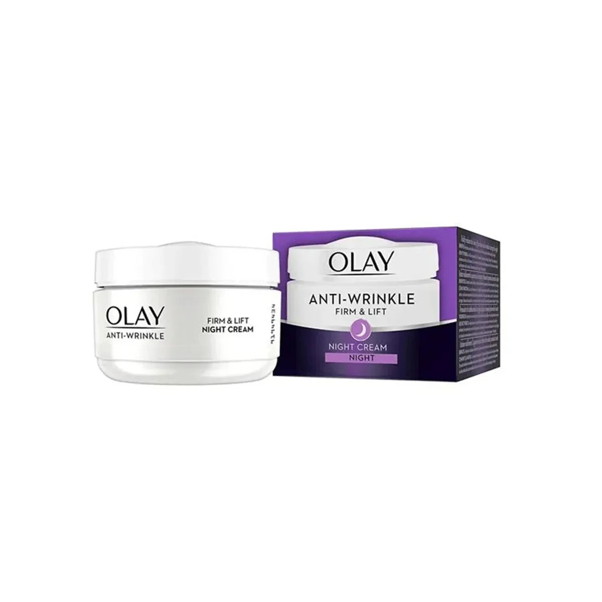 Olay Anti Wrinkle Night Cream 50Ml - Premium Skincare Cosmia.pk