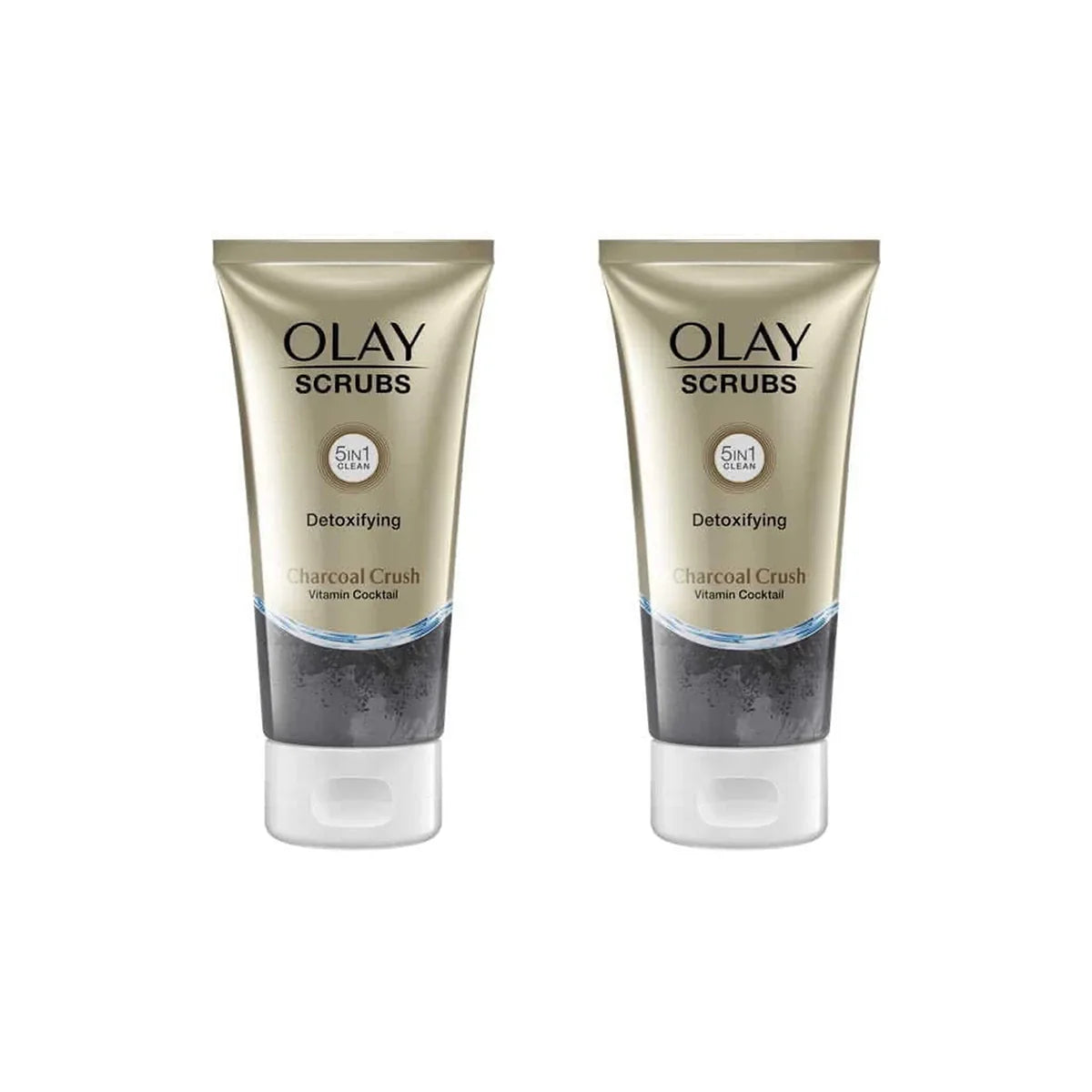 Olay Scrubs 5In1 Detoxifying Charcoal Crush 150Ml - Premium Skincare Cosmia.pk