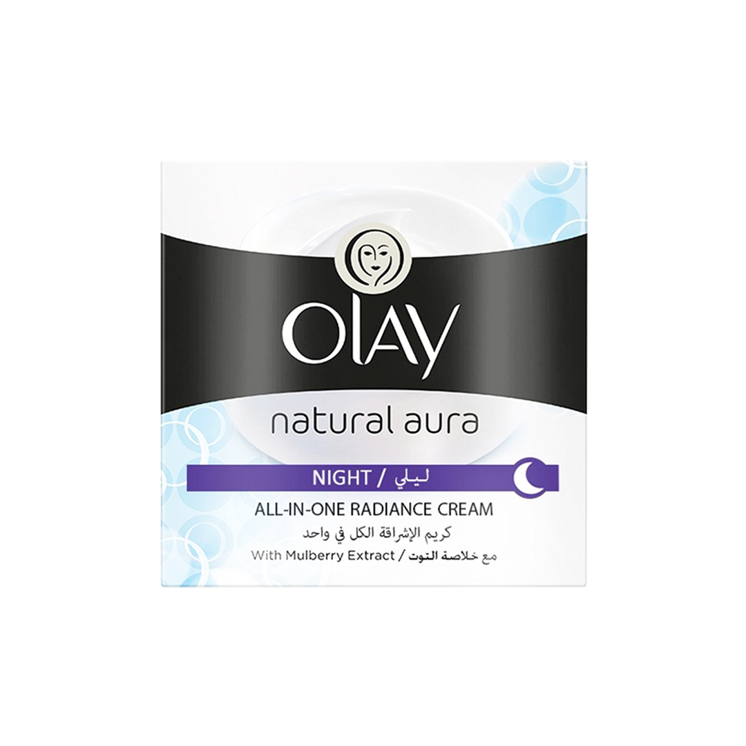 Olay Natural Aura Night Cream - 50g - Buy Online in Pakistan at Cosmia.pk