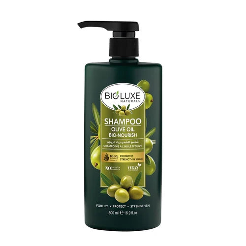 Bioluxe Naturals Olive Oil Bio-Nourish Shampoo 500ml - Buy Online in Pakistan at Cosmia.pk