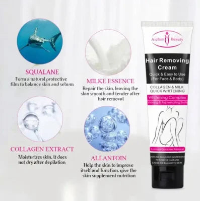 Aichun Beauty Hair Removal Cream 100ml - Buy Online in Pakistan at Cosmia.pk