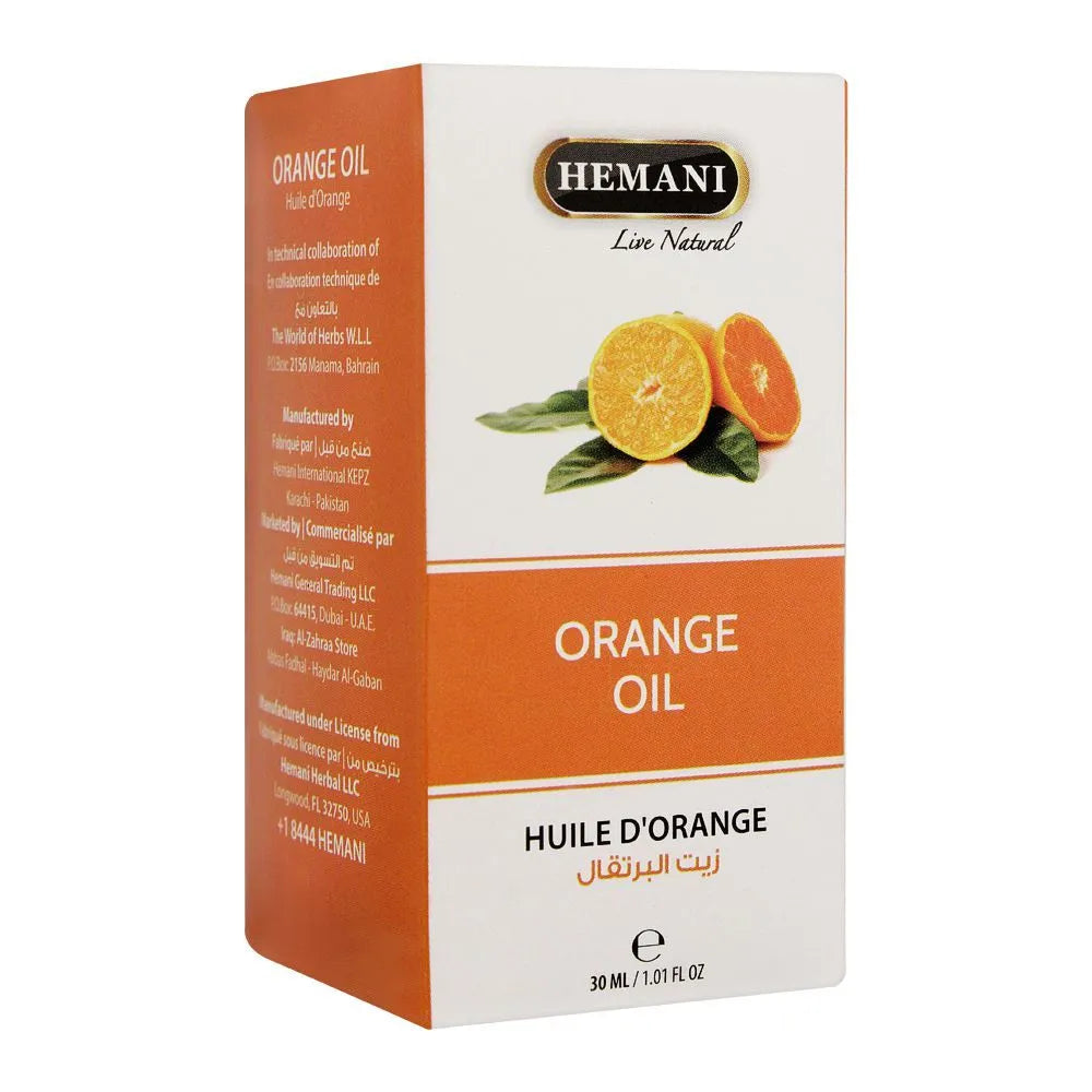 Hemani Herbal Oil - 30ml - Orange - Buy Online in Pakistan at Cosmia.pk