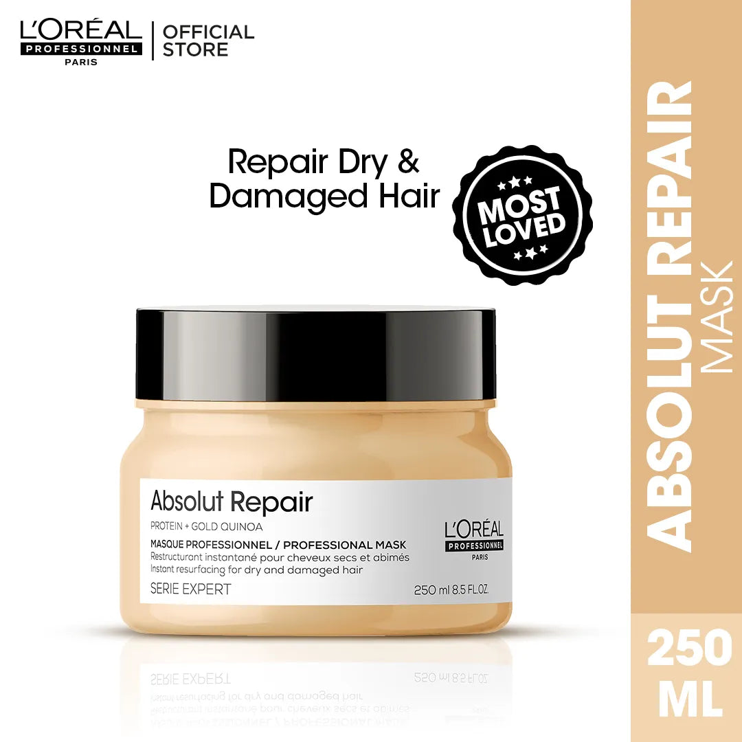 Original Loreal Absolute Repair Mask - 250ml - Buy Online in Pakistan at Cosmia.pk