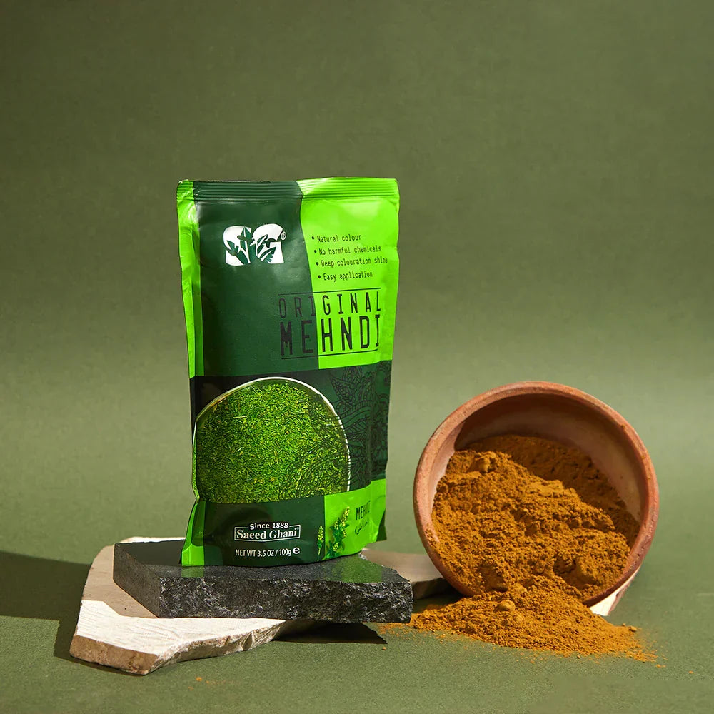 Saeed Ghani Original Mehndi - 100gm - Buy Online in Pakistan at Cosmia.pk