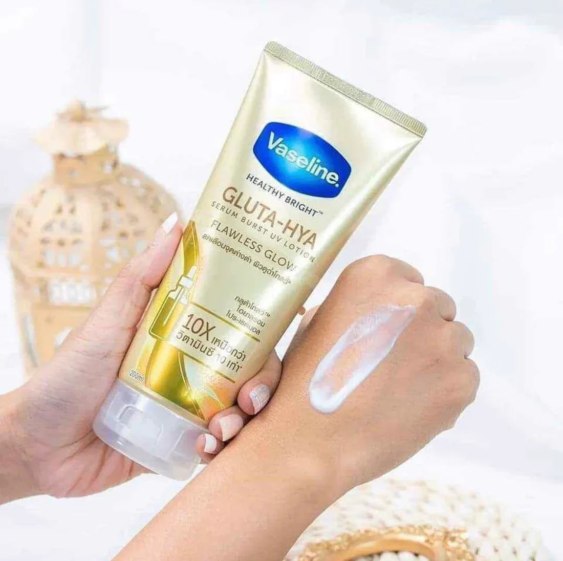 Original Vaseline Gluta‑HYA Serum Burst Lotion Flawless Bright - 300 ml, Made in Thailand - Buy Online in Pakistan at Cosmia.pk