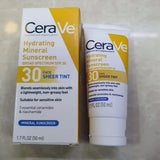 CeraVe Hydrating Mineral Sunscreen Broad Spectrum SPF 30 FACE SHEER TINT - Buy Online in Pakistan at Cosmia.pk