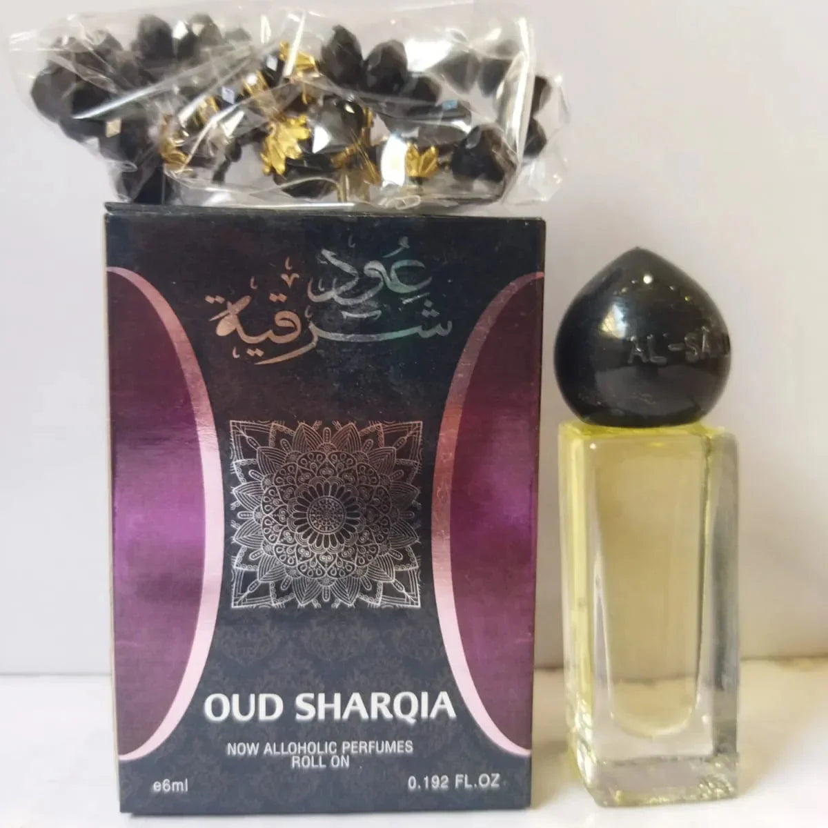 Oud Sharqia Attar With Tasbeeh 6ml - Buy Online in Pakistan at Cosmia.pk