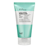 VT Cosmetics Lock Mask PDRN Glow 100ml teal tube front - overnight peel off mask with Panax PDRN and 10 hyaluronic acids - buy online in Pakistan at Cosmia.pk