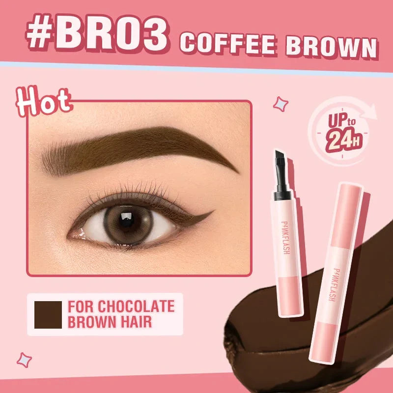 PINKFLASH Brow Pomade Inked Brow Smudge Proof - Buy Online in Pakistan at Cosmia.pk