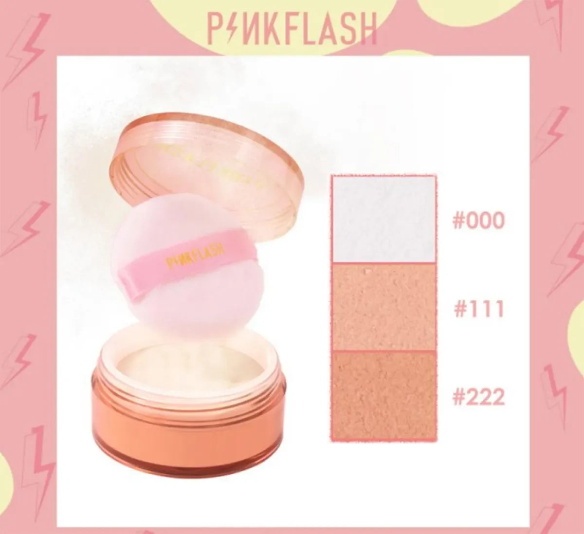 PINKFLASH Oil Control Matte Waterproof Long Lasting Sweat Proof Loose - Buy Online in Pakistan at Cosmia.pk