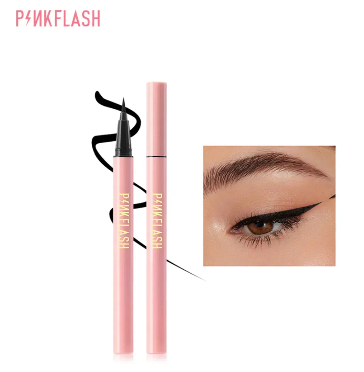 PINKFLASH Professional Long-Lasting Waterproof Liquid Quick Dry Eyeliner 0.8ml - Buy Online in Pakistan at Cosmia.pk