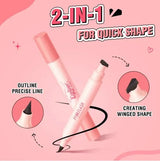 PINKFLASH Stamp Eyeliner – Waterproof Wing Stamp & Liquid Pen - Buy Online in Pakistan at Cosmia.pk