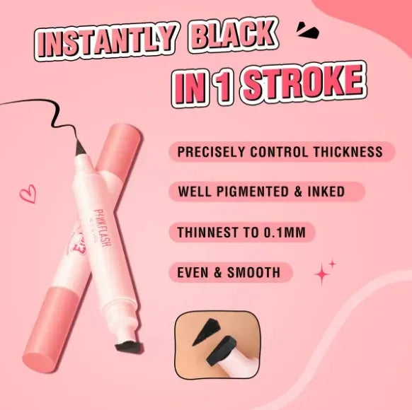 PINKFLASH Stamp Eyeliner – Waterproof Wing Stamp & Liquid Pen - Buy Online in Pakistan at Cosmia.pk
