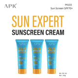 APK Whitening Sunscreen Cream SPF 70+++ - 100g - Buy Online in Pakistan at Cosmia.pk