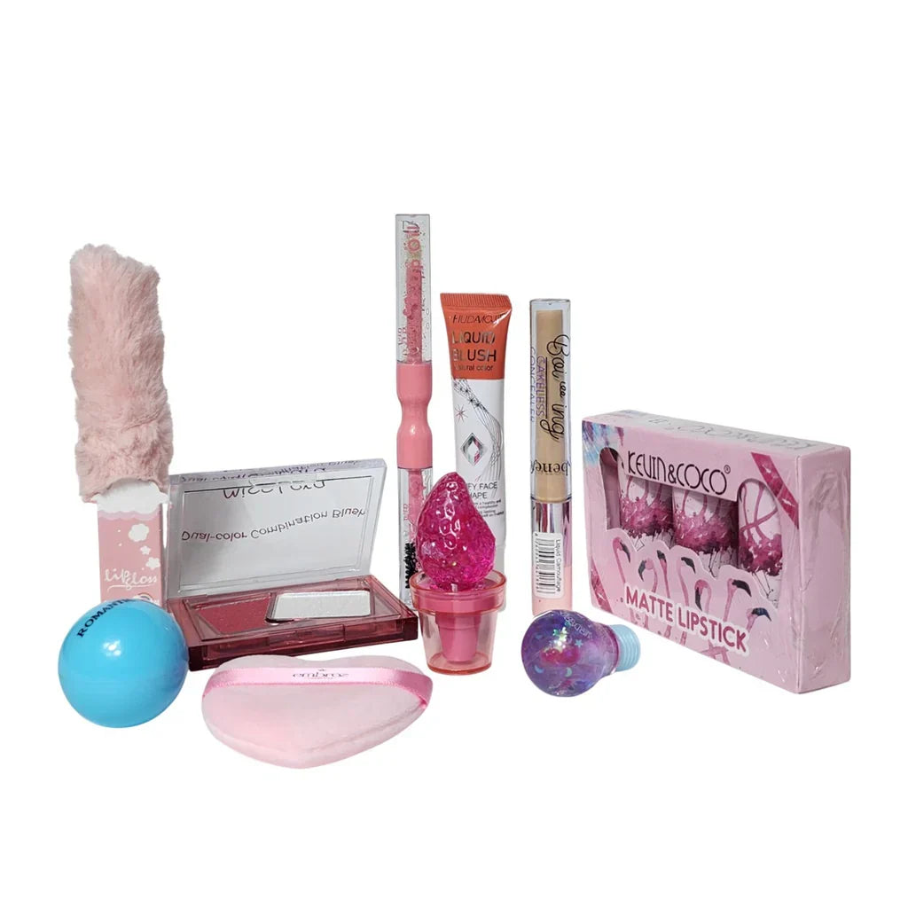 Pack of 10pcs Funky Mini Makeup Deal - Buy Online in Pakistan at Cosmia.pk