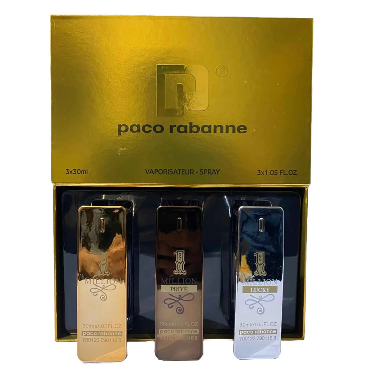 Paco Rabanne 3 In 1 Parfum Set - 30ml - Dubai - 100% Original Testers - Buy Online in Pakistan at Cosmia.pk