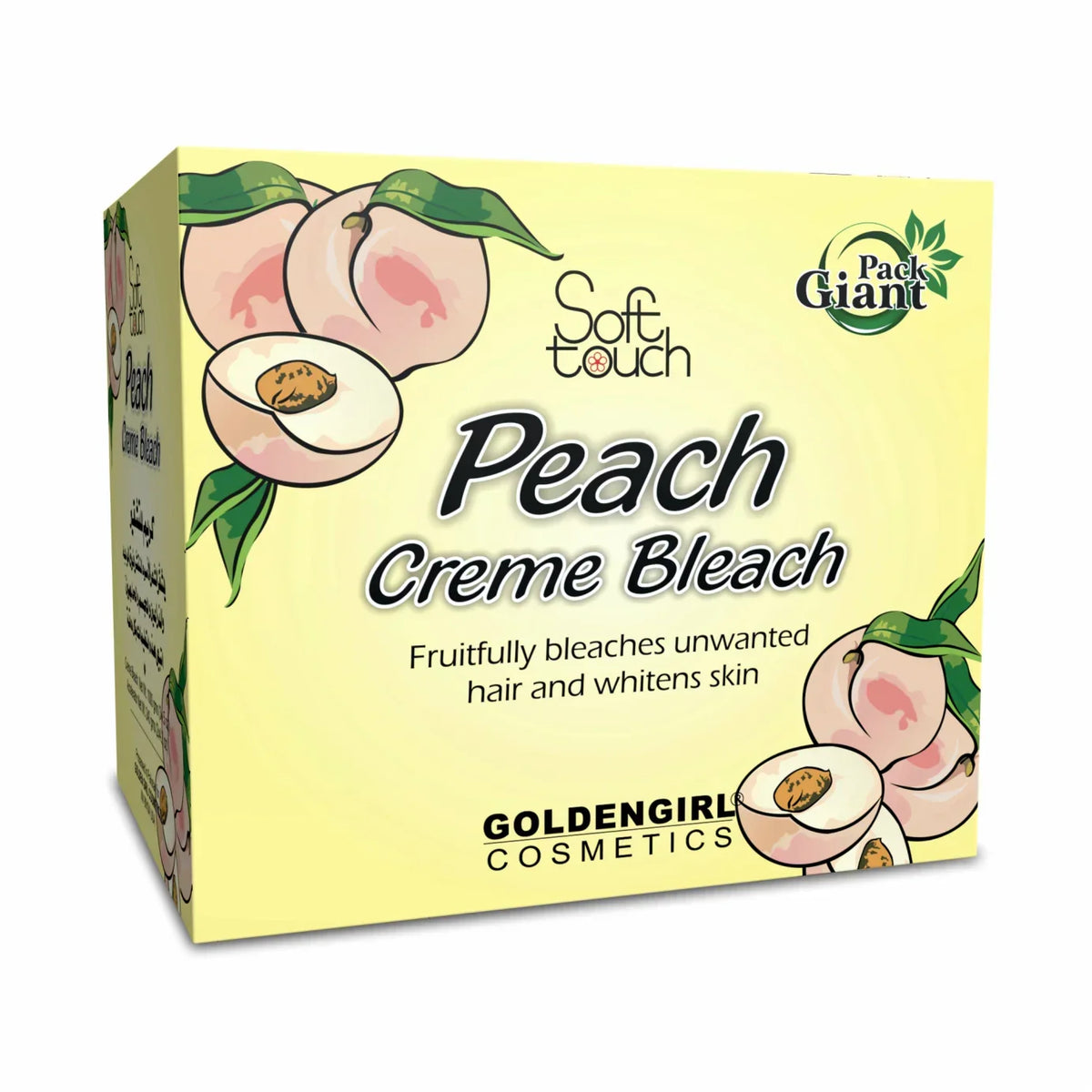 Soft Touch Peach Bleach Creme - Buy Online in Pakistan at Cosmia.pk