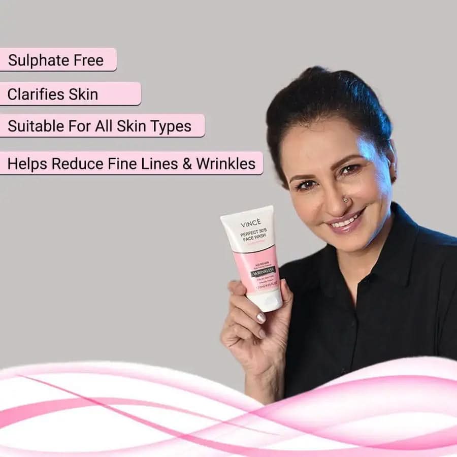 Vince Perfect 30’S Face Wash - 120ml - Buy Online in Pakistan at Cosmia.pk
