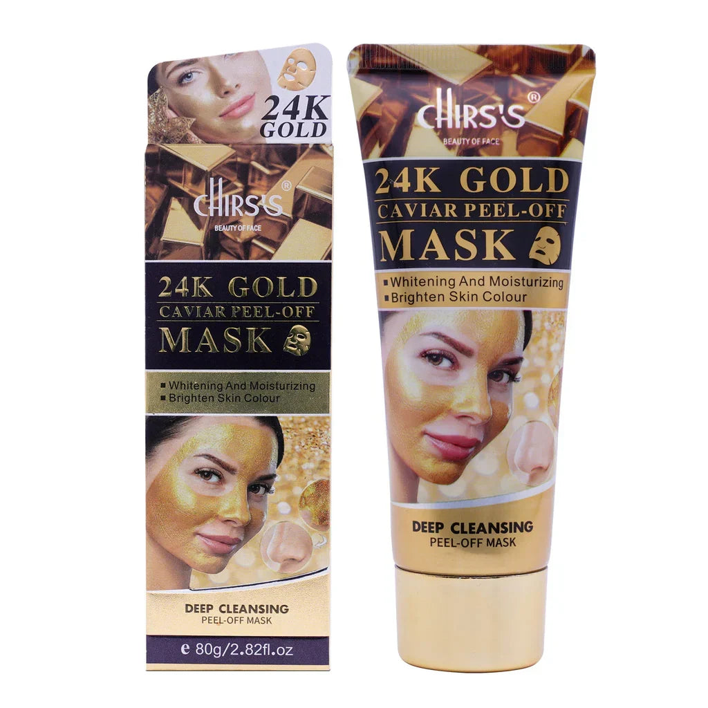 Chirs's 24K Gold Caviar Peel-Off Mask - Buy Online in Pakistan at Cosmia.pk