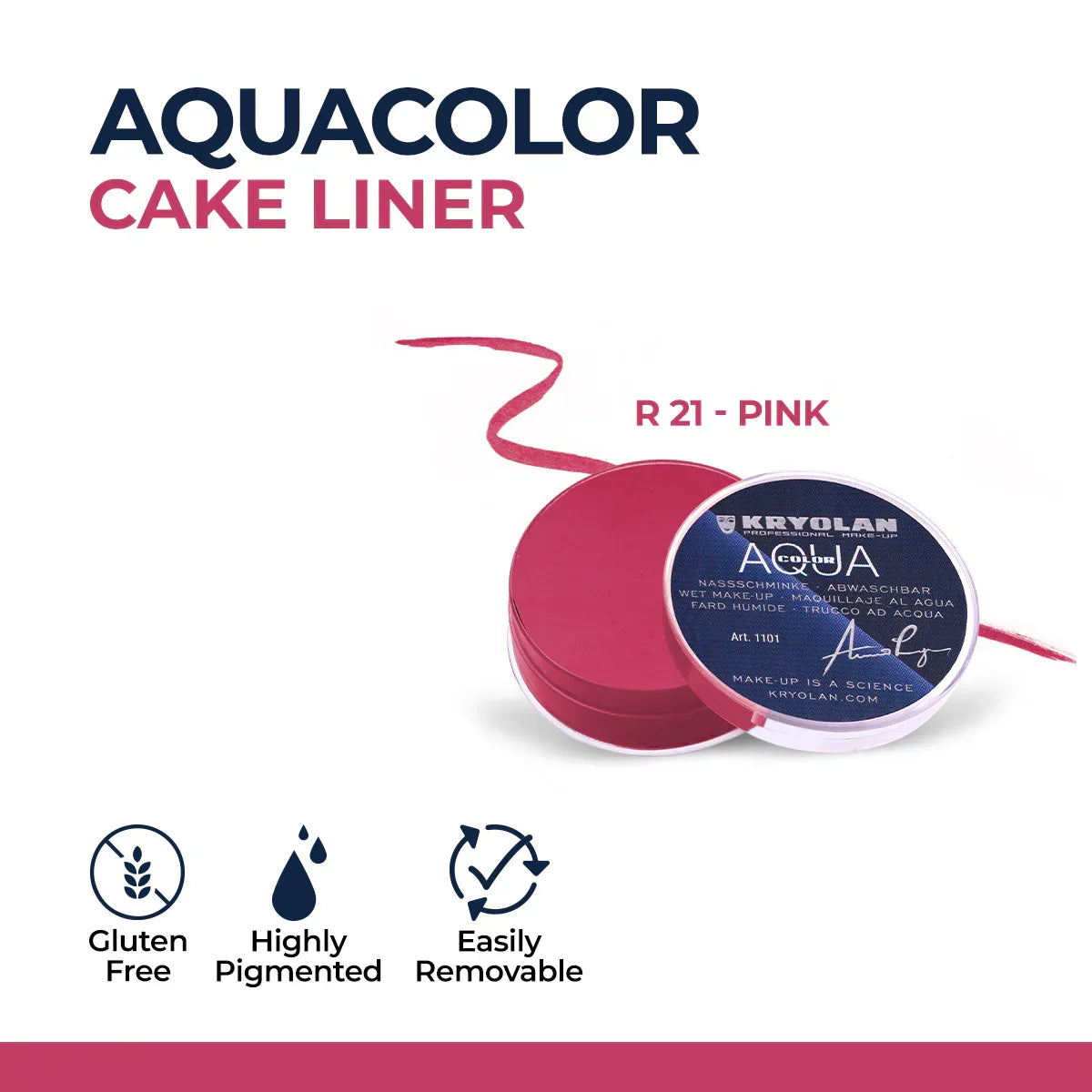 Kryolan - Aquacolor Cake Liner - Buy Online in Pakistan at Cosmia.pk