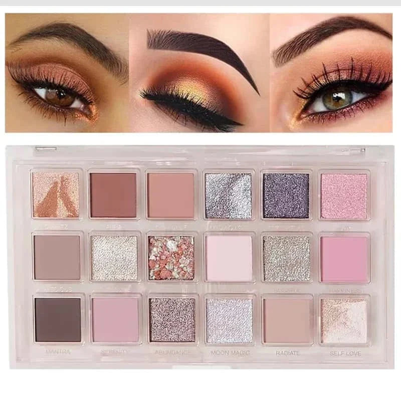Muicin Pink Rose Quartz Eyeshadow Palette - Buy Online in Pakistan at Cosmia.pk