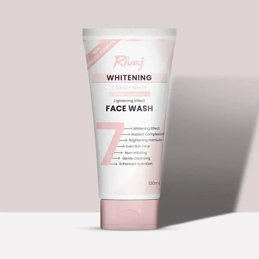 Rivaj Pinkish Whitening Face Wash - 120ml - Buy Online in Pakistan at Cosmia.pk