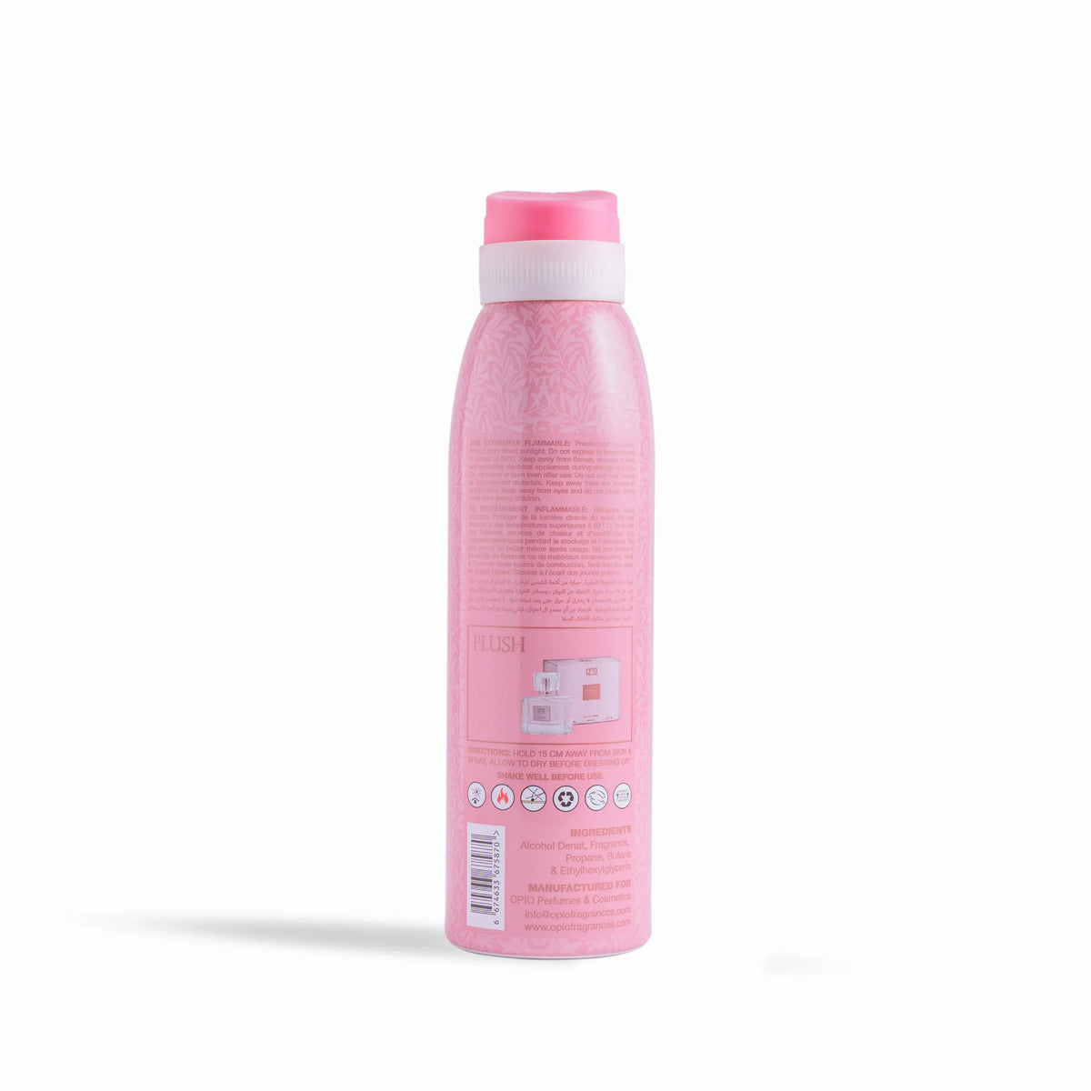 Opio Plush Pour Femme Deodorant Body Spray 200ml - Buy Online in Pakistan at Cosmia.pk