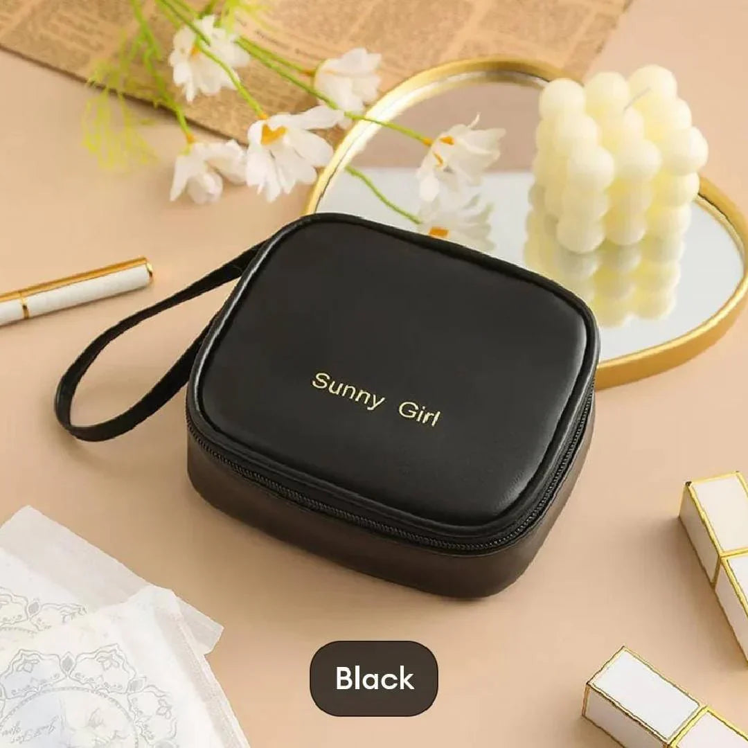 Portable Mini Bags PU Compact Cosmetic Organizer - Buy Online in Pakistan at Cosmia.pk