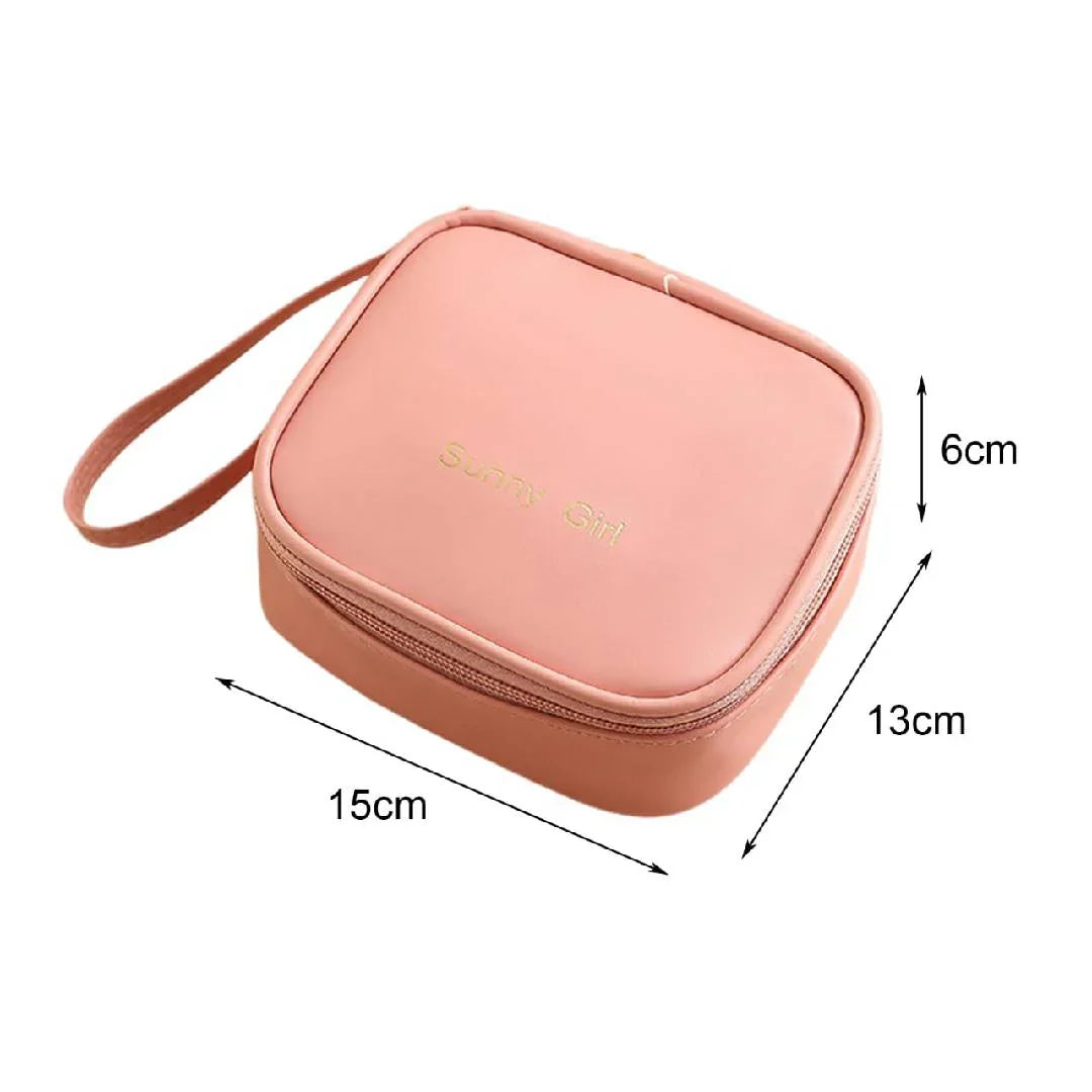 Portable Mini Bags PU Compact Cosmetic Organizer - Buy Online in Pakistan at Cosmia.pk