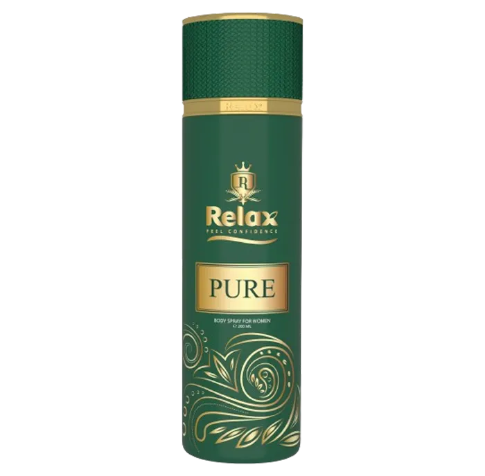 Relax Pure Body Spray For Women - 200ml - Buy Online in Pakistan at Cosmia.pk