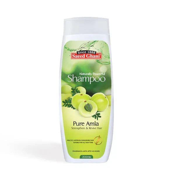 Saeed Ghani Pure Amla Strengthen and Revive Hair Shampoo – 200ml - Buy Online in Pakistan at Cosmia.pk