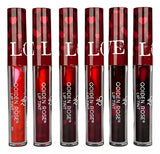 6 Pcs Qoiden Rose Love Red Lipgloss - Buy Online in Pakistan at Cosmia.pk