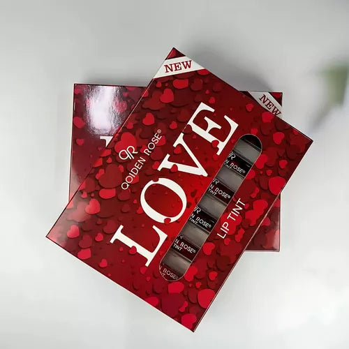 6 Pcs Qoiden Rose Love Red Lipgloss - Buy Online in Pakistan at Cosmia.pk