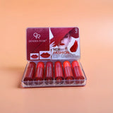 Qoiden Rose Mini Lipgloss Set Red - 6Pcs - Buy Online in Pakistan at Cosmia.pk