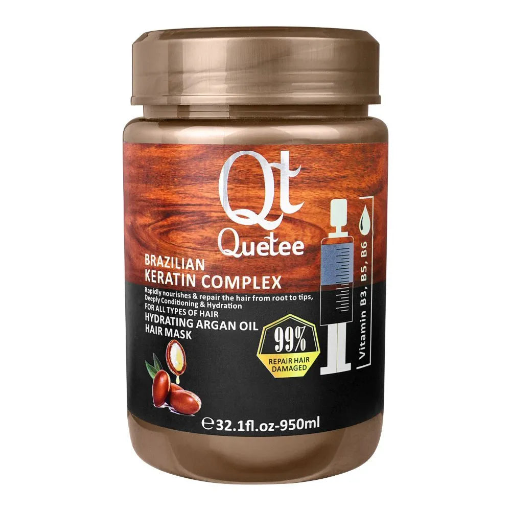 Quetee Brazilian Keratin Complex Hair Mask, 950ml - Buy Online in Pakistan at Cosmia.pk