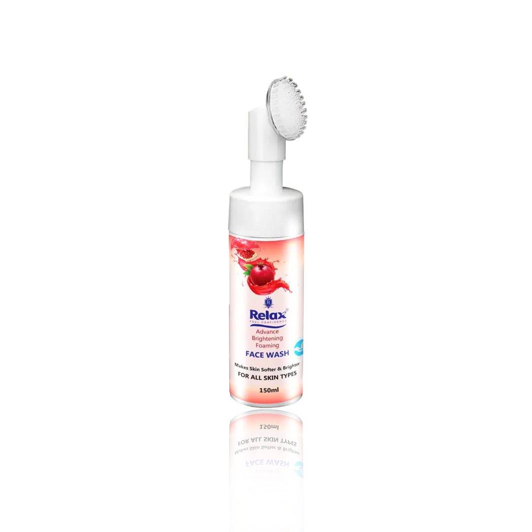 Relax Advance Brightening Foaming Face Wash – 150ml - Buy Online in Pakistan at Cosmia.pk