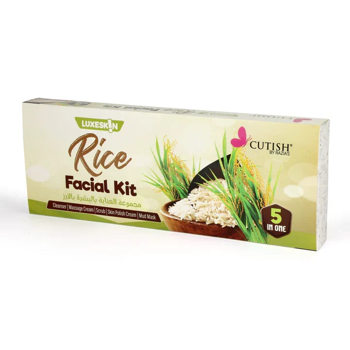 Cutish Rice 5 Step Faical Kit - Buy Online in Pakistan at Cosmia.pk