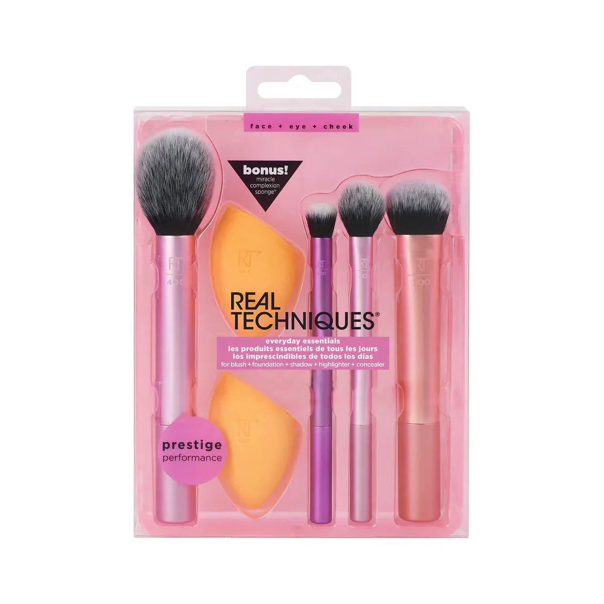 Real Techniques 6 Piece Everyday Essentials Makeup Brush Set - Buy Online in Pakistan at Cosmia.pk