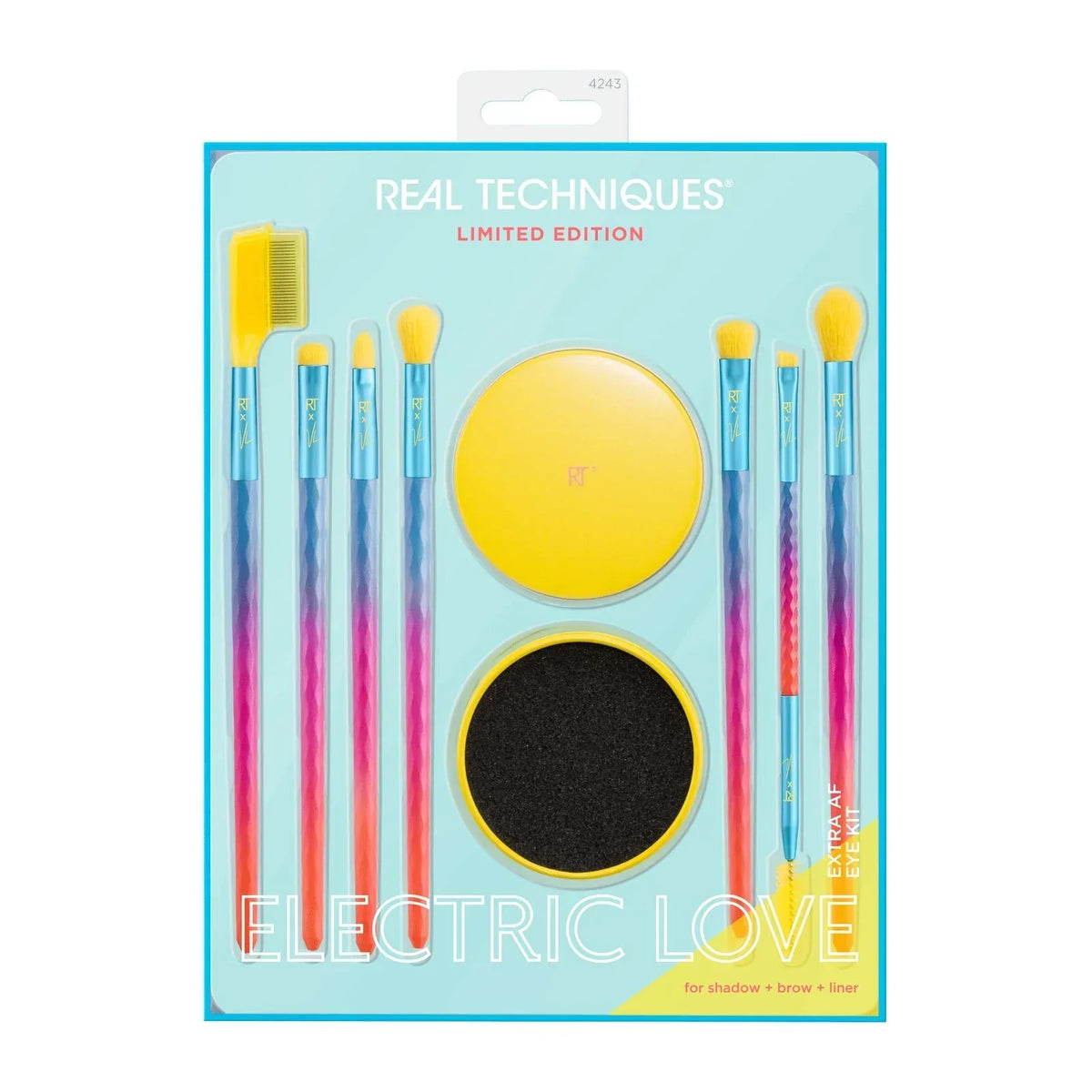 Real Techniques Limited Edition Electric Love Eye Kit - 8 piece - Buy Online in Pakistan at Cosmia.pk