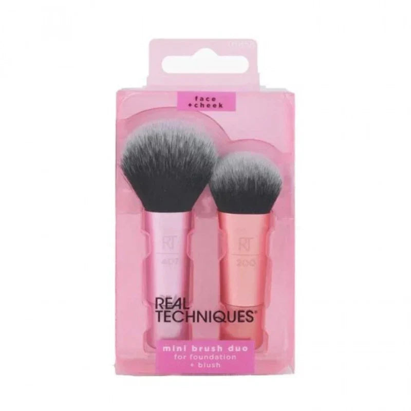 Real Techniques Mini Brush Duo - Buy Online in Pakistan at Cosmia.pk